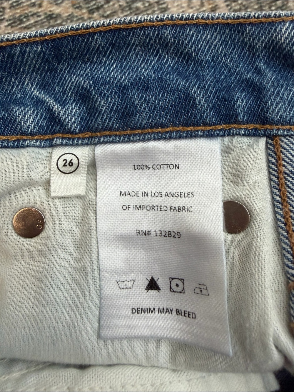 GRLFRND Sara High Rise Straight Jeans in Lenox Hill - Picture 6 of 7